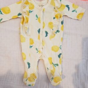 Jessica Simpson Lemon Ruffle Sleep & Play